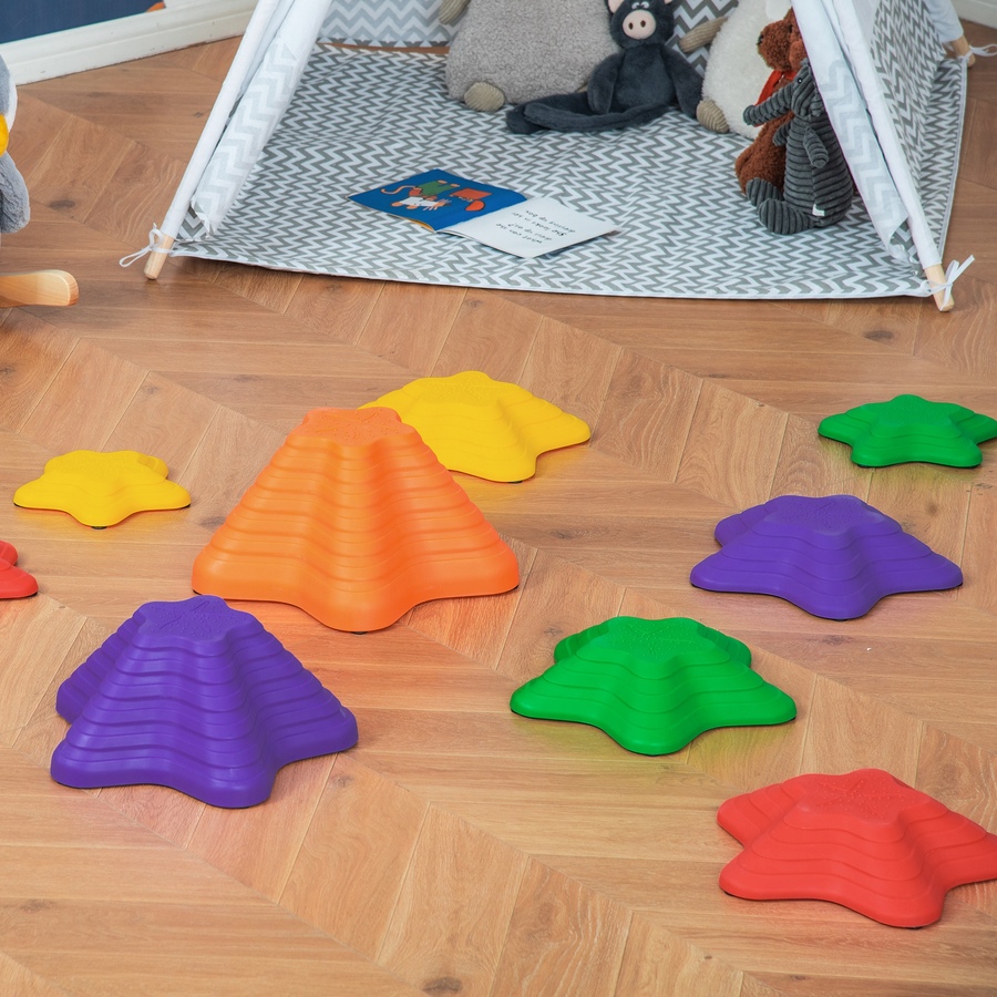 Image 947243_ALTMORE9.jpg, Product 947-243 / Price $61.99, Outsunny 11 PCS Balance Stepping Stones for Kids to Coordination, Balance from Outsunny on TSC.ca's Home & Garden department