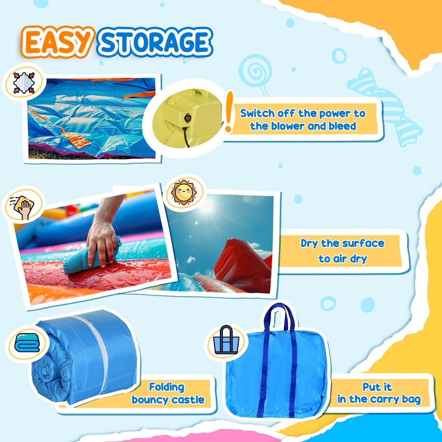 Image 947248_ALTMORE8.jpg, Product 947-248 / Price $389.99, Outsunny Bouncy Castle Inflatable 6 in 1 with Blower 10.8' x 8' x 7' from Outsunny on TSC.ca's Home & Garden department
