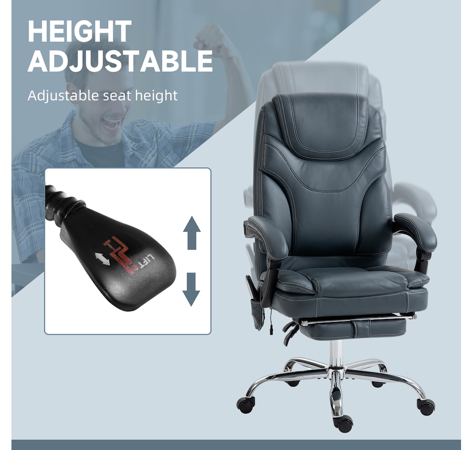 Image 947261_ALTMORE4.jpg, Product 947-261 / Price $199.99 - $249.99, Vinsetto PU Leather Vibration Massage Office Chair with Heat from Vinsetto on TSC.ca's Home & Garden department