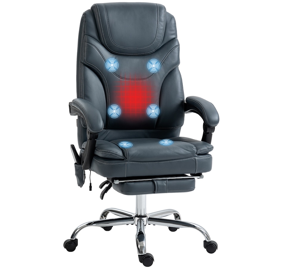 Image 947261_ST01.jpg, Product 947-261 / Price $199.99 - $249.99, Vinsetto PU Leather Vibration Massage Office Chair with Heat from Vinsetto on TSC.ca's Home & Garden department