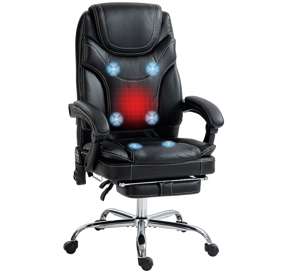 Image 947261_ST02.jpg, Product 947-261 / Price $199.99 - $249.99, Vinsetto PU Leather Vibration Massage Office Chair with Heat from Vinsetto on TSC.ca's Home & Garden department