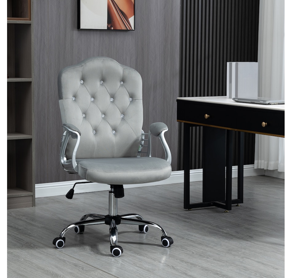 Image 947270_ALTMORE17.jpg, Product 947-270 / Price $119.99 - $144.99, Vinsetto Tufted Office Chair with Adjustable Height Tilt Function from Vinsetto on TSC.ca's Home & Garden department