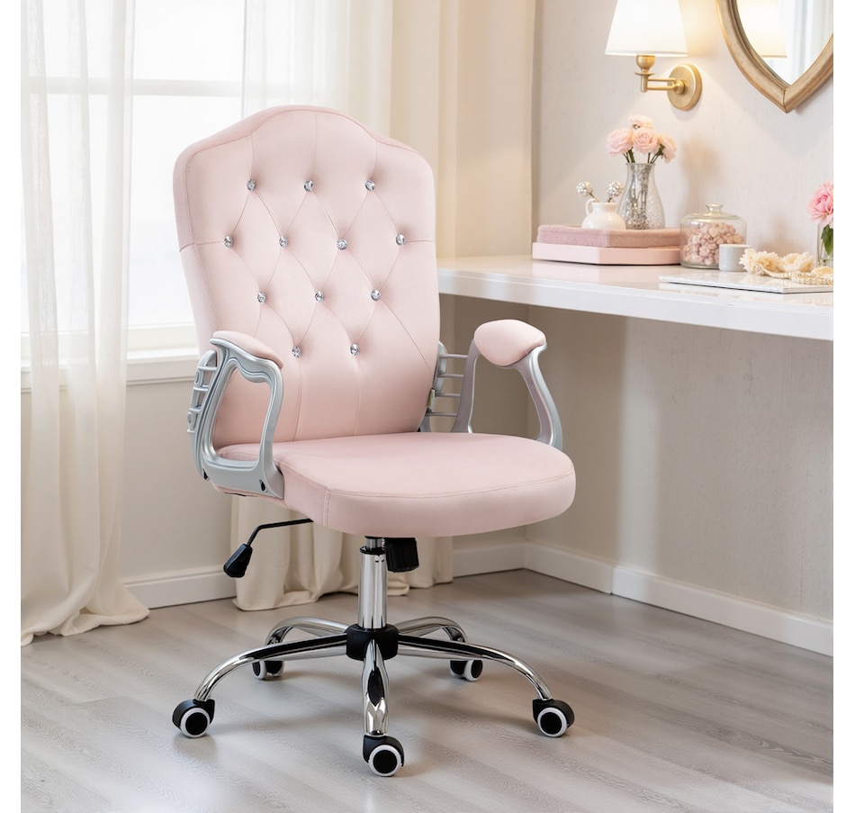 Image 947270_ALTMORE25.jpg, Product 947-270 / Price $119.99 - $144.99, Vinsetto Tufted Office Chair with Adjustable Height Tilt Function from Vinsetto on TSC.ca's Home & Garden department