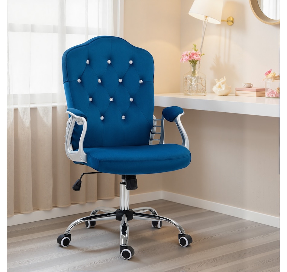 Image 947270_ALTMORE27.jpg, Product 947-270 / Price $119.99 - $144.99, Vinsetto Tufted Office Chair with Adjustable Height Tilt Function from Vinsetto on TSC.ca's Home & Garden department