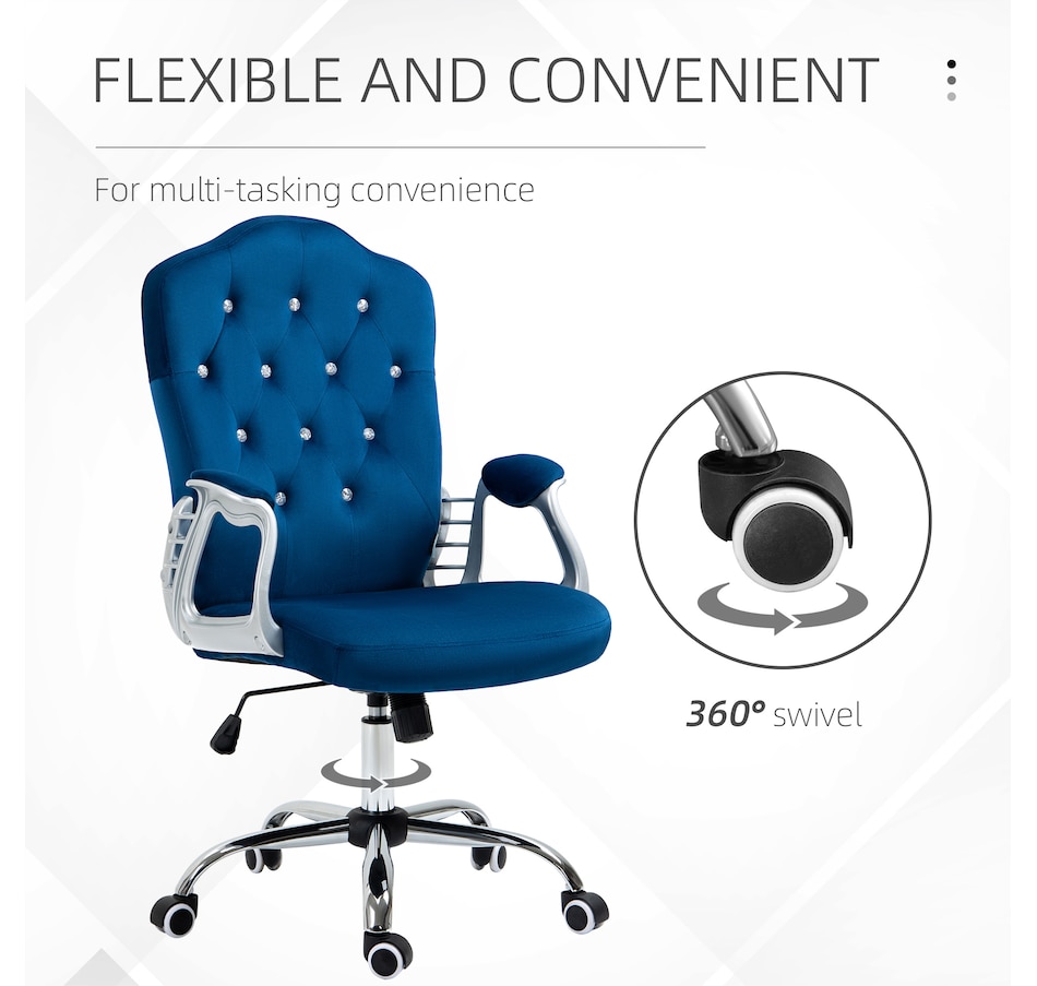 Image 947270_ALTMORE5.jpg, Product 947-270 / Price $119.99 - $144.99, Vinsetto Tufted Office Chair with Adjustable Height Tilt Function from Vinsetto on TSC.ca's Home & Garden department