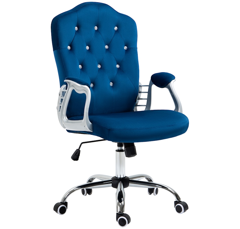 Image 947270_ST01.jpg, Product 947-270 / Price $119.99 - $144.99, Vinsetto Tufted Office Chair with Adjustable Height Tilt Function from Vinsetto on TSC.ca's Home & Garden department