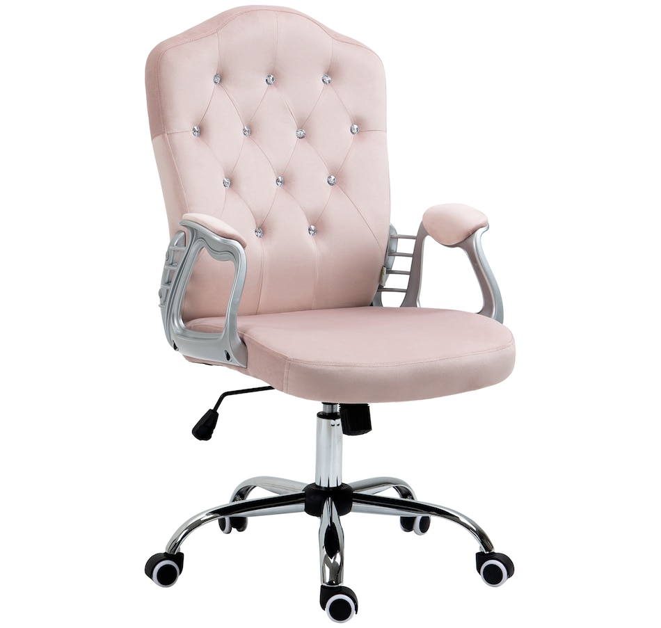Image 947270_ST02.jpg, Product 947-270 / Price $119.99 - $144.99, Vinsetto Tufted Office Chair with Adjustable Height Tilt Function from Vinsetto on TSC.ca's Home & Garden department
