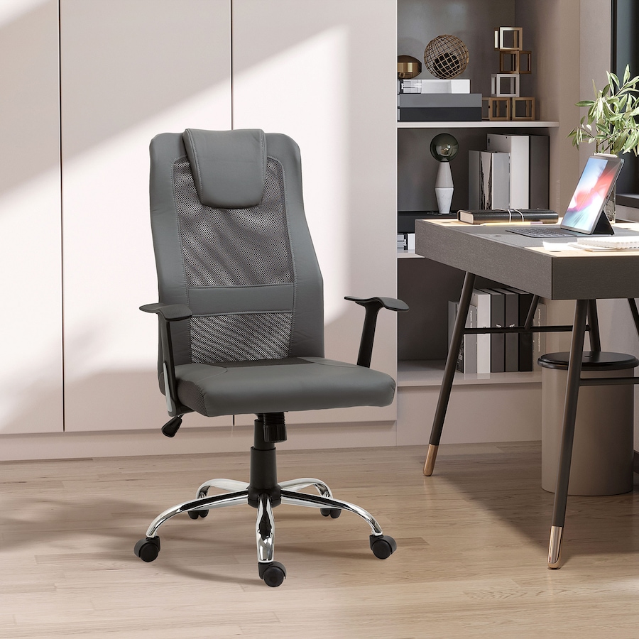 Image 947278_ALTMORE1.jpg, Product 947-278 / Price $104.99 - $114.99, Vinsetto High Back Mesh Office Chair Computer Desk Chair with Armrests from Vinsetto on TSC.ca's Home & Garden department