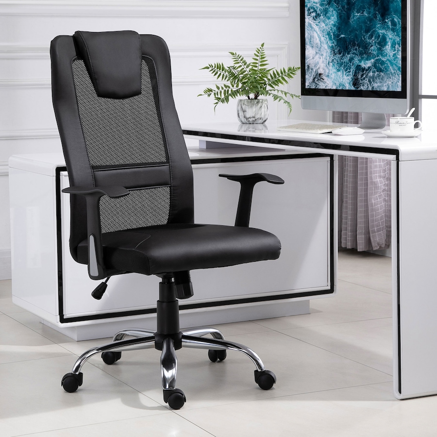 Image 947278_ALTMORE9.jpg, Product 947-278 / Price $104.99 - $114.99, Vinsetto High Back Mesh Office Chair Computer Desk Chair with Armrests from Vinsetto on TSC.ca's Home & Garden department