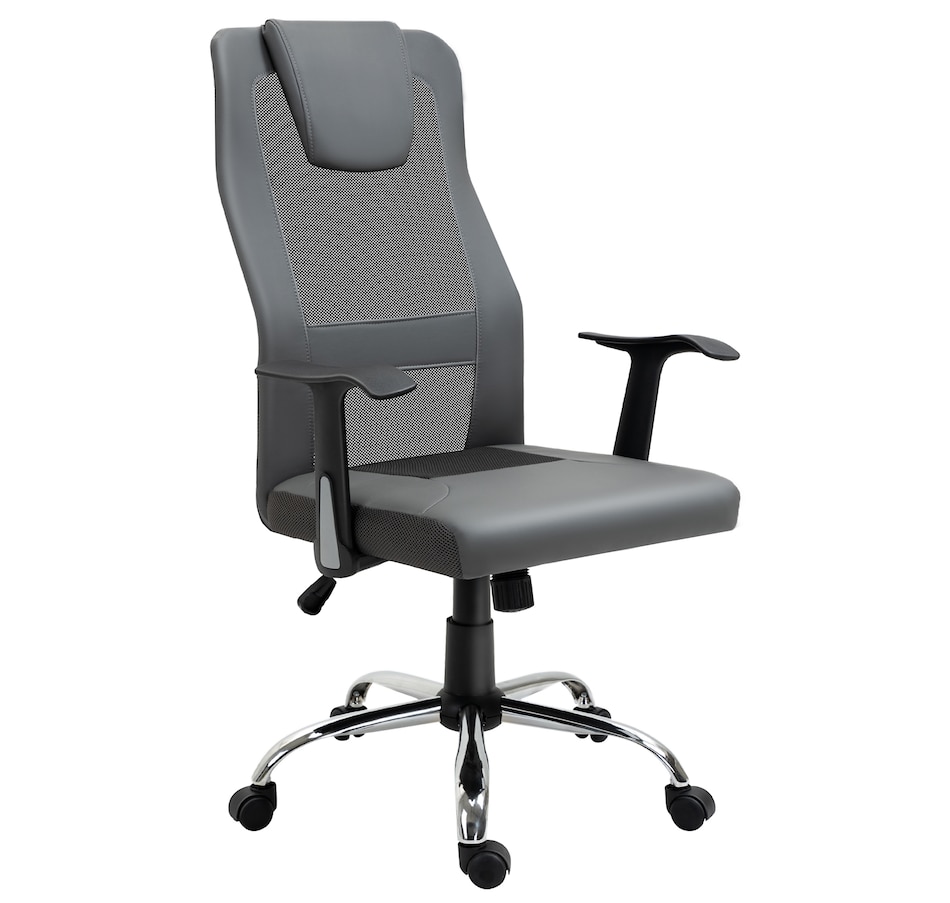 Image 947278_ST01.jpg, Product 947-278 / Price $92.99 - $94.99, Vinsetto High Back Mesh Office Chair Computer Desk Chair with Armrests from Vinsetto on TSC.ca's Home & Garden department