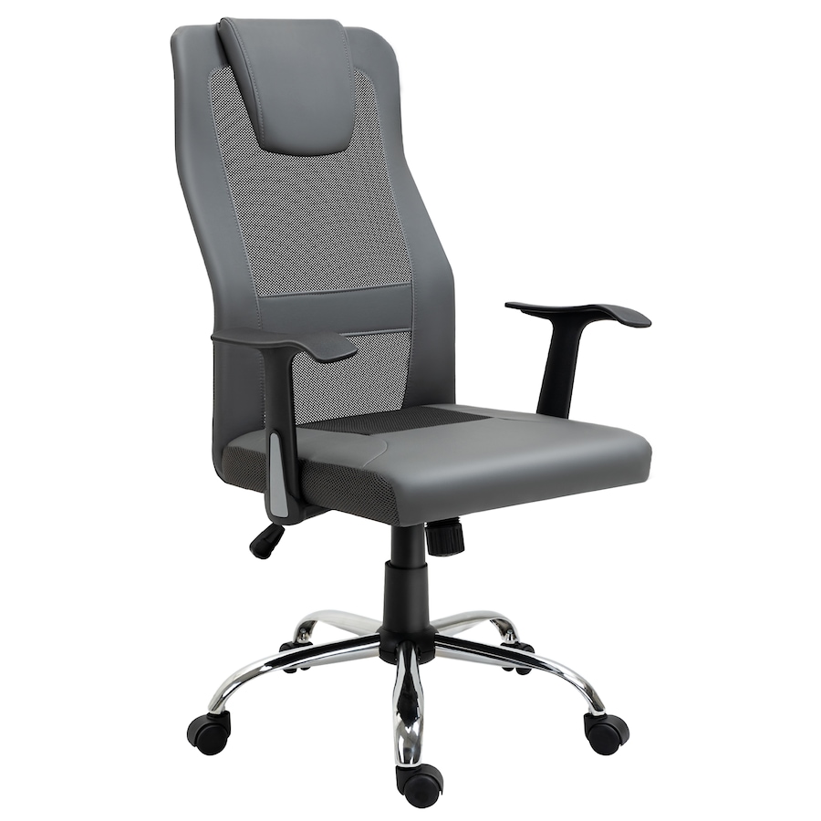 Image 947278_ST01.jpg, Product 947-278 / Price $104.99 - $114.99, Vinsetto High Back Mesh Office Chair Computer Desk Chair with Armrests from Vinsetto on TSC.ca's Home & Garden department