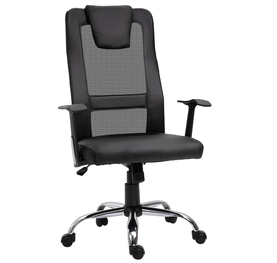 Image 947278_ST02.jpg, Product 947-278 / Price $92.99 - $94.99, Vinsetto High Back Mesh Office Chair Computer Desk Chair with Armrests from Vinsetto on TSC.ca's Home & Garden department