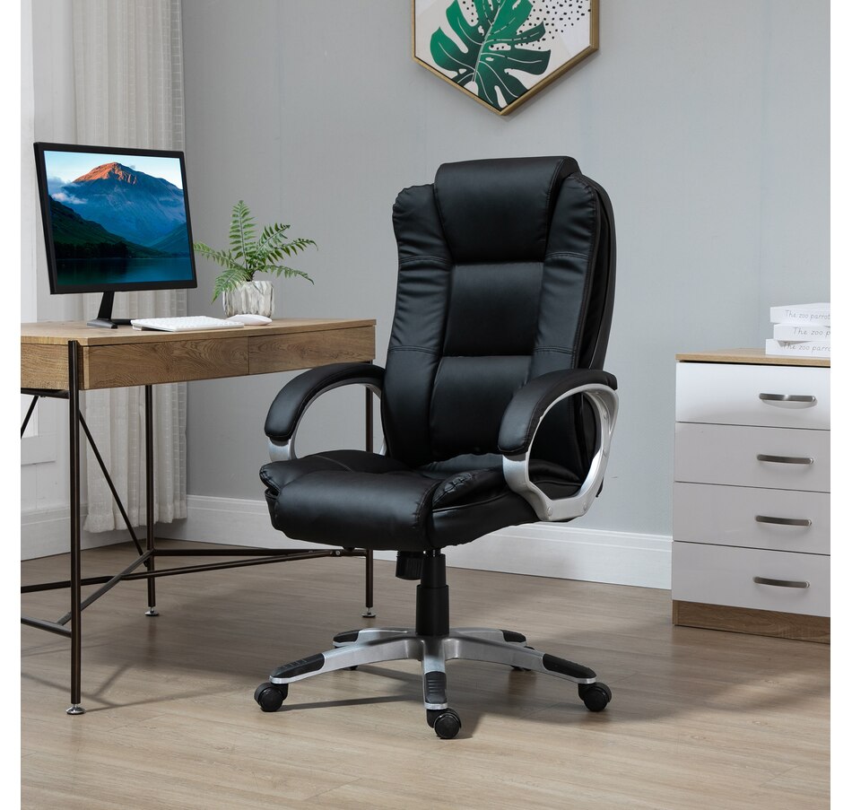Image 947296_ALTMORE1.jpg, Product 947-296 / Price $189.99, Vinsetto High Back Executive Office Chair with Padded Armrests from Vinsetto on TSC.ca's Home & Garden department