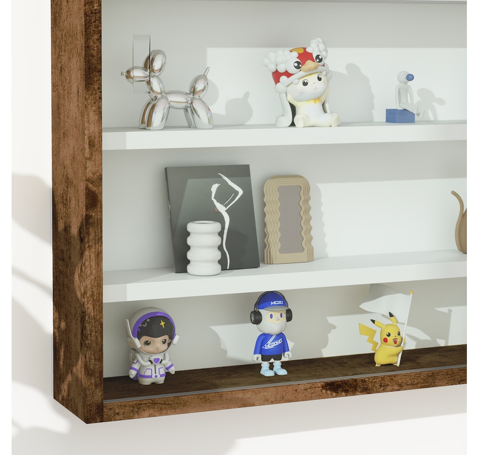 Image 947307_ALTMORE16.jpg, Product 947-307 / Price $84.99 - $99.99, HOMCOM 5-Storey Wall Shelf Display Cabinet, Shot Glass Display Case from HOMCOM on TSC.ca's department