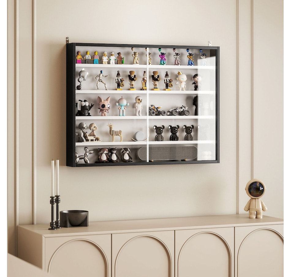 Image 947307_ALTMORE64.jpg, Product 947-307 / Price $84.99 - $99.99, HOMCOM 5-Storey Wall Shelf Display Cabinet, Shot Glass Display Case from HOMCOM on TSC.ca's department