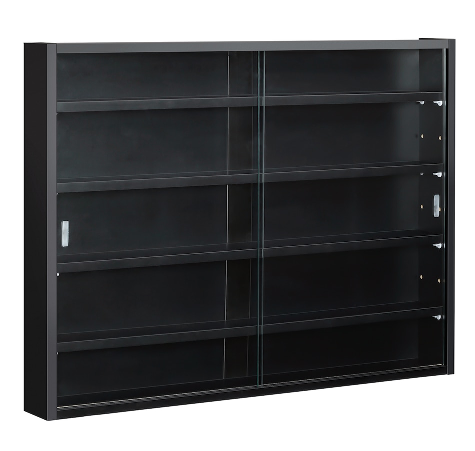 Image 947307_ST01.jpg, Product 947-307 / Price $84.99 - $99.99, HOMCOM 5-Storey Wall Shelf Display Cabinet, Shot Glass Display Case from HOMCOM on TSC.ca's department