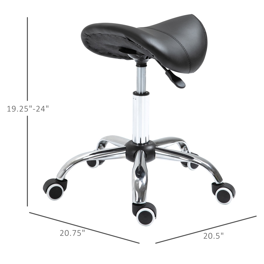 Image 947311_ALTMORE10.jpg, Product 947-311 / Price $64.99, HOMCOM Salon Chair for Spa, Beauty Chair with Swivel Wheels, Pink from HOMCOM on TSC.ca's Home & Garden department