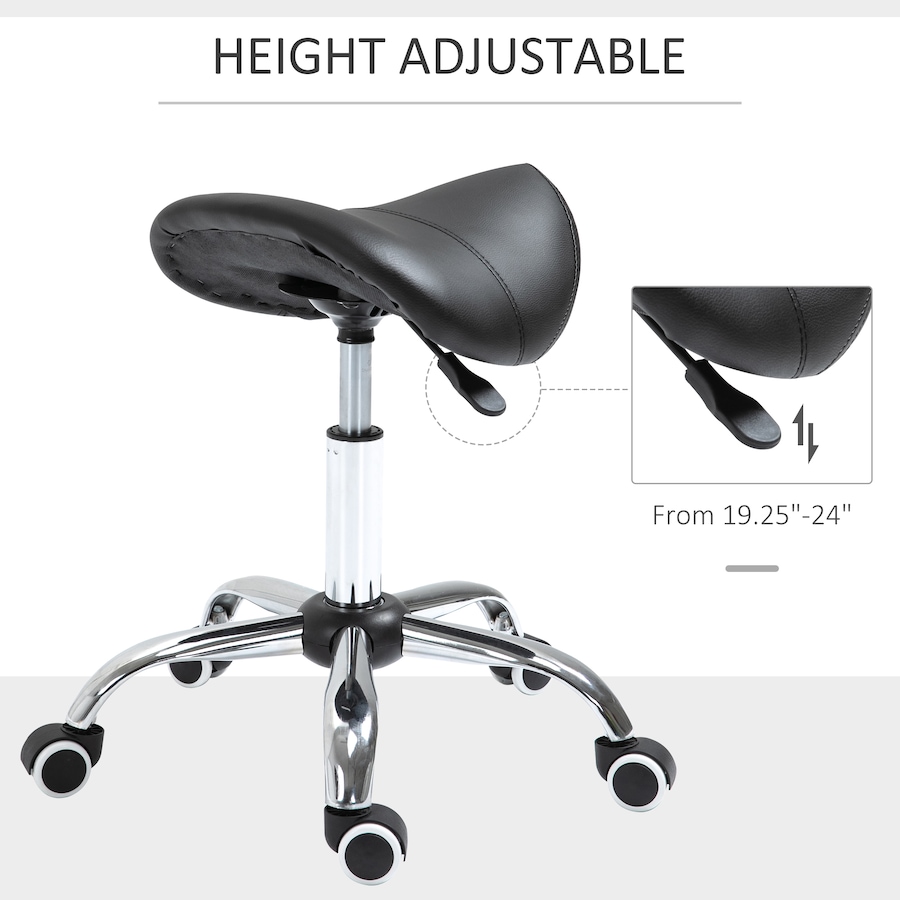 Image 947311_ALTMORE11.jpg, Product 947-311 / Price $64.99, HOMCOM Salon Chair for Spa, Beauty Chair with Swivel Wheels, Pink from HOMCOM on TSC.ca's Home & Garden department