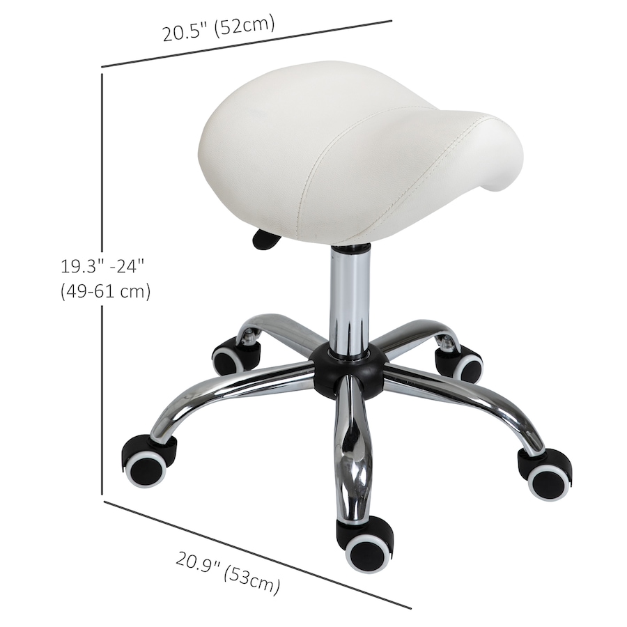 Image 947311_ALTMORE18.jpg, Product 947-311 / Price $64.99, HOMCOM Salon Chair for Spa, Beauty Chair with Swivel Wheels, Pink from HOMCOM on TSC.ca's Home & Garden department