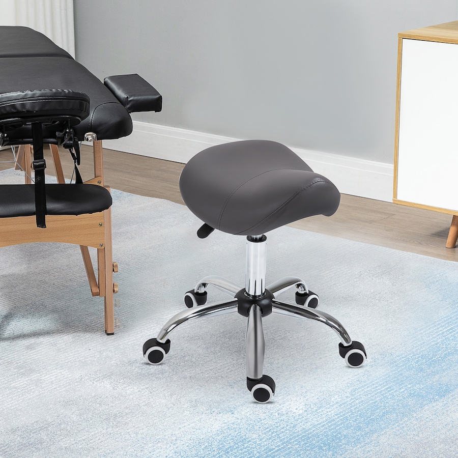 Image 947311_ALTMORE25.jpg, Product 947-311 / Price $64.99, HOMCOM Salon Chair for Spa, Beauty Chair with Swivel Wheels, Pink from HOMCOM on TSC.ca's Home & Garden department
