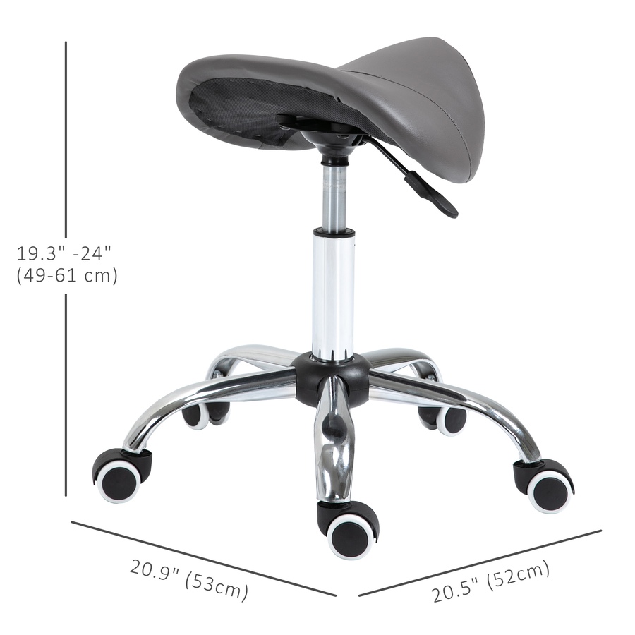Image 947311_ALTMORE26.jpg, Product 947-311 / Price $64.99, HOMCOM Salon Chair for Spa, Beauty Chair with Swivel Wheels, Pink from HOMCOM on TSC.ca's Home & Garden department