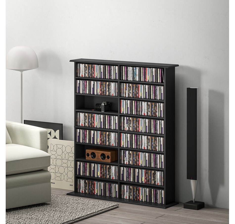 Image 947313_ALTMORE9.jpg, Product 947-313 / Price $189.99, HOMCOM 8-Tier CD Shelf with 16 Compartments from HOMCOM on TSC.ca's department