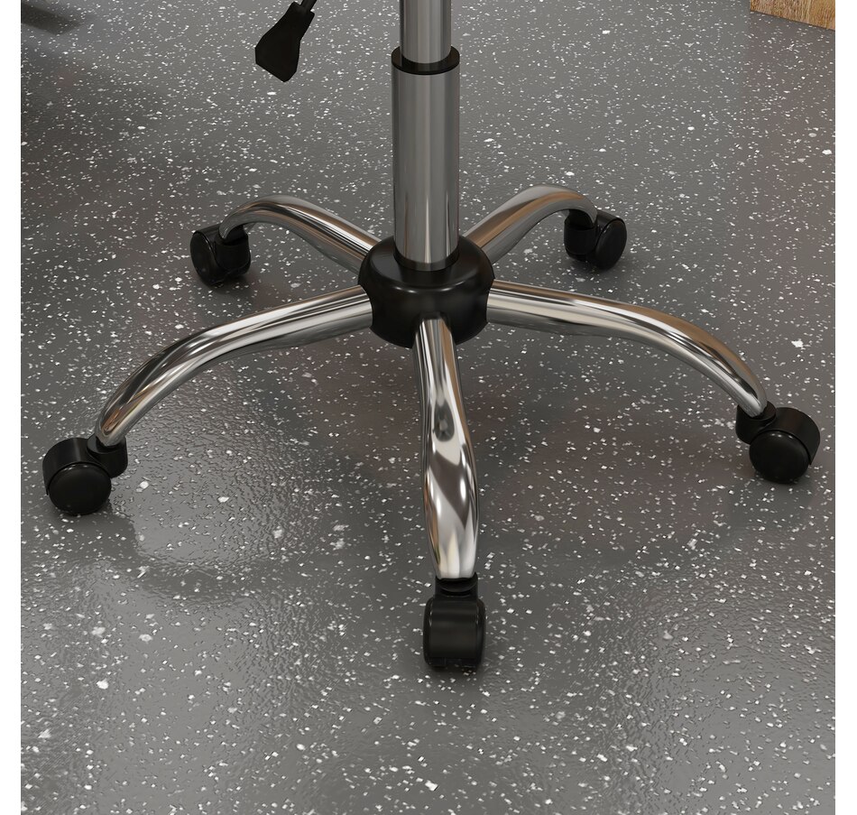 Image 947315_ALTMORE16.jpg, Product 947-315 / Price $73.99 - $79.99, HOMCOM PU Leather Saddle Stool Height Adjustable Rolling Salon Chair Grey from HOMCOM on TSC.ca's Home & Garden department