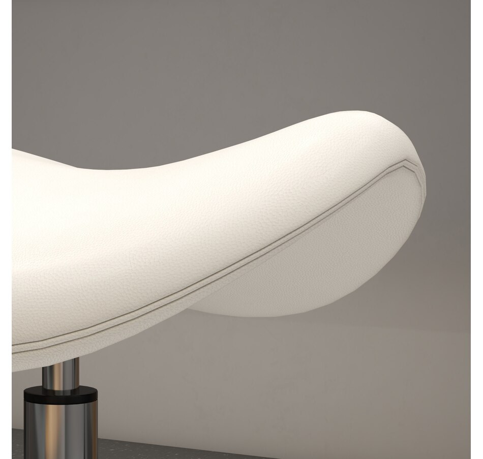 Image 947316_ALTMORE7.jpg, Product 947-316 / Price $109.99 - $119.99, HOMCOM PU Leather Rolling Saddle Stool With Footrest from HOMCOM on TSC.ca's Home & Garden department