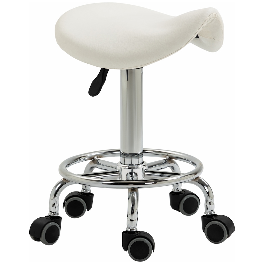 Image 947316_ST01.jpg, Product 947-316 / Price $64.99, HOMCOM Saddle Stool Adjustable Rolling Salon Chair for Massage Spa from HOMCOM on TSC.ca's Home & Garden department