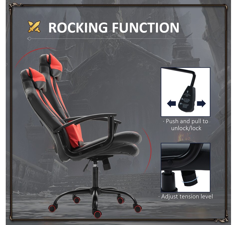 Image 947349_ALTMORE3.jpg, Product 947-349 / Price $119.99, Vinsetto Office Chair High Back Racing Style Gaming Chair from Vinsetto on TSC.ca's Home & Garden department