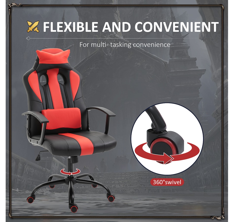 Image 947349_ALTMORE5.jpg, Product 947-349 / Price $119.99, Vinsetto Office Chair High Back Racing Style Gaming Chair from Vinsetto on TSC.ca's Home & Garden department