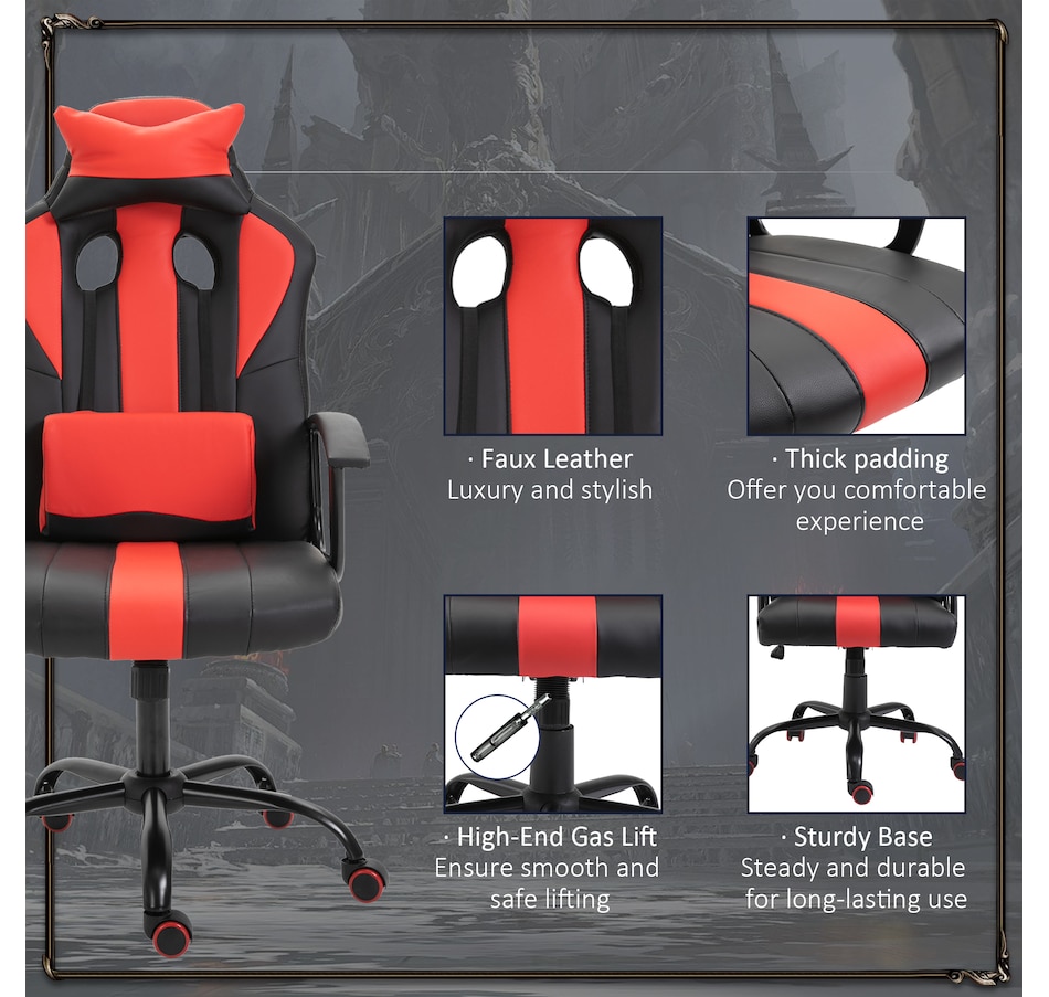 Image 947349_ALTMORE6.jpg, Product 947-349 / Price $119.99, Vinsetto Office Chair High Back Racing Style Gaming Chair from Vinsetto on TSC.ca's Home & Garden department
