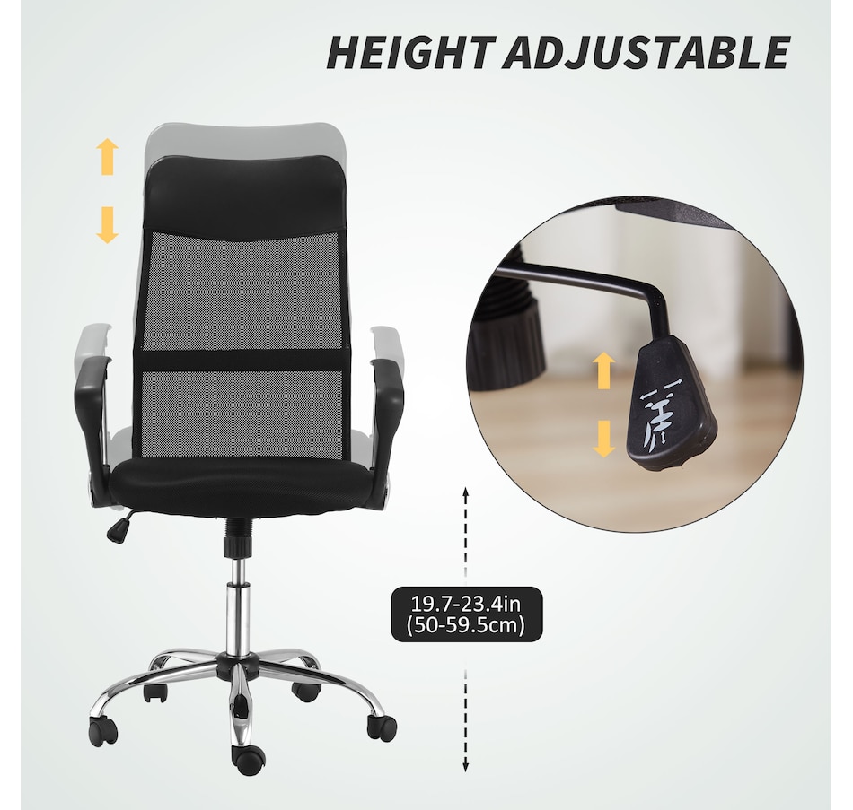 Image 947352_ALTMORE4.jpg, Product 947-352 / Price $94.99, HOMCOM Ergonomic Mesh Office Chair from HOMCOM on TSC.ca's Home & Garden department