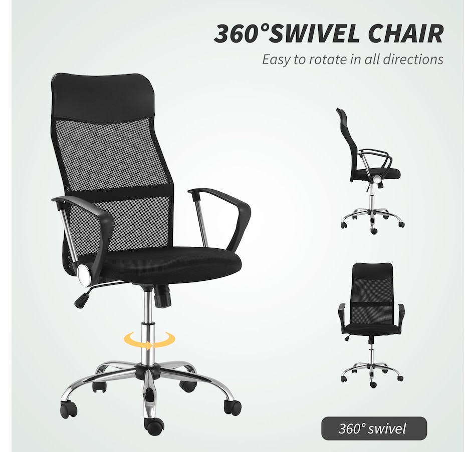 Image 947352_ALTMORE6.jpg, Product 947-352 / Price $94.99, HOMCOM Ergonomic Mesh Office Chair from HOMCOM on TSC.ca's Home & Garden department