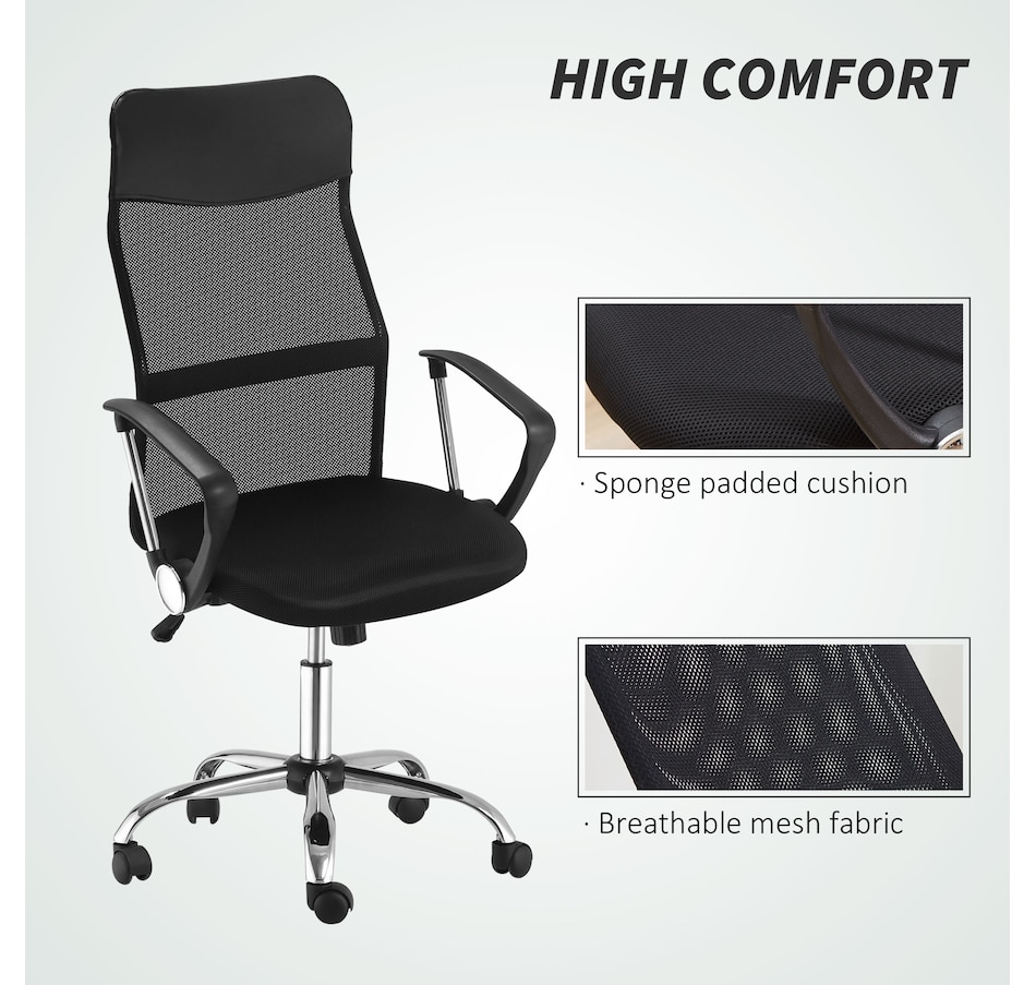 Image 947352_ALTMORE7.jpg, Product 947-352 / Price $94.99, HOMCOM Ergonomic Mesh Office Chair from HOMCOM on TSC.ca's Home & Garden department