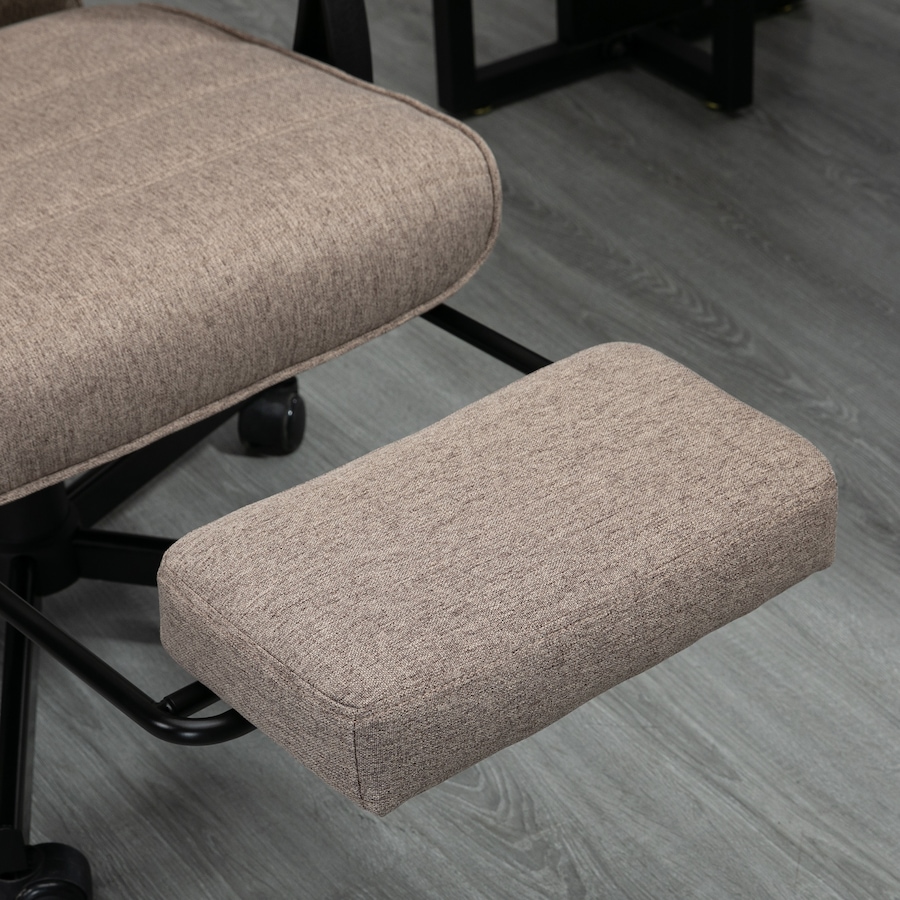 Image 947354_ALTMORE8.jpg, Product 947-354 / Price $164.99, Vinsetto High-Back Office Chair Linen Computer Desk Chair Brown from Vinsetto on TSC.ca's Home & Garden department
