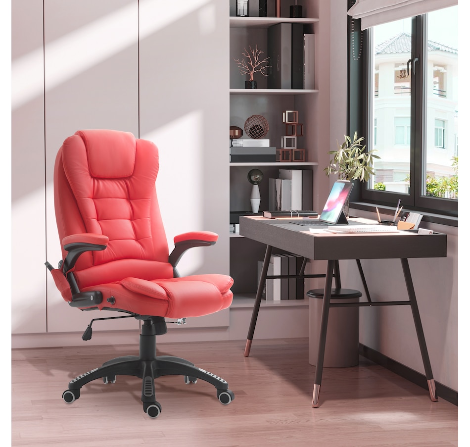 Image 947362_ALTMORE1.jpg, Product 947-362 / Price $154.99 - $184.99, HOMCOM Faux Leather Executive Office Chair Heated Massage Office Chair from HOMCOM on TSC.ca's Home & Garden department