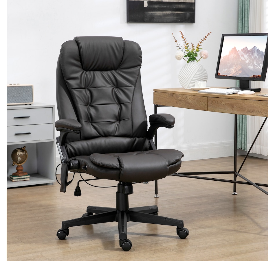 Image 947362_ALTMORE17.jpg, Product 947-362 / Price $154.99 - $184.99, HOMCOM Faux Leather Executive Office Chair Heated Massage Office Chair from HOMCOM on TSC.ca's Home & Garden department