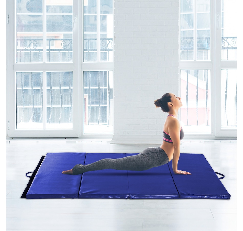 Image 947369_ALTMORE1.jpg, Product 947-369 / Price $124.99 - $134.99, Soozier 4'x10'x2'' Folding Gymnastics Tumbling Mat from Soozier on TSC.ca's Health & Fitness department