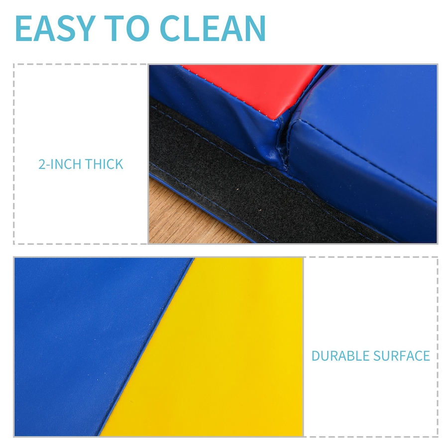 Image 947369_ALTMORE12.jpg, Product 947-369 / Price $119.99 - $141.99, Soozier 4'x6'x2" Folding Gymnastics Tumbling Mat from Soozier on TSC.ca's Health & Fitness department