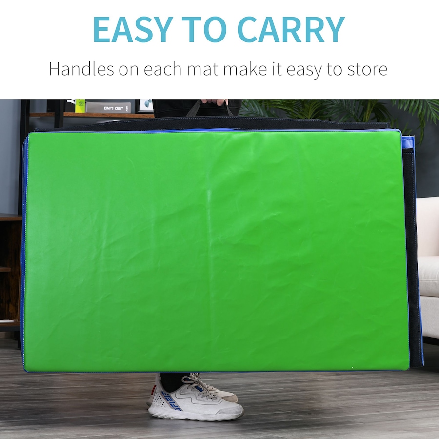 Image 947369_ALTMORE13.jpg, Product 947-369 / Price $119.99 - $141.99, Soozier 4'x6'x2" Folding Gymnastics Tumbling Mat from Soozier on TSC.ca's Health & Fitness department
