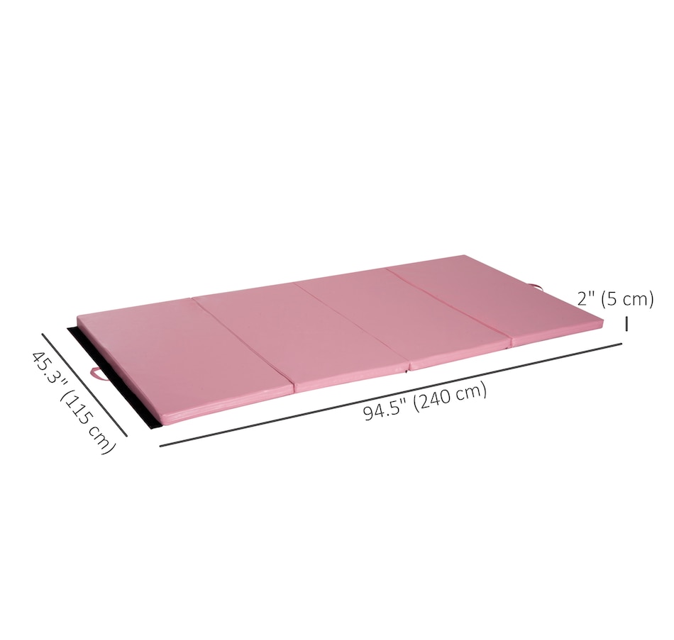 Image 947369_ALTMORE18.jpg, Product 947-369 / Price $124.99 - $134.99, Soozier 4'x10'x2'' Folding Gymnastics Tumbling Mat from Soozier on TSC.ca's Health & Fitness department
