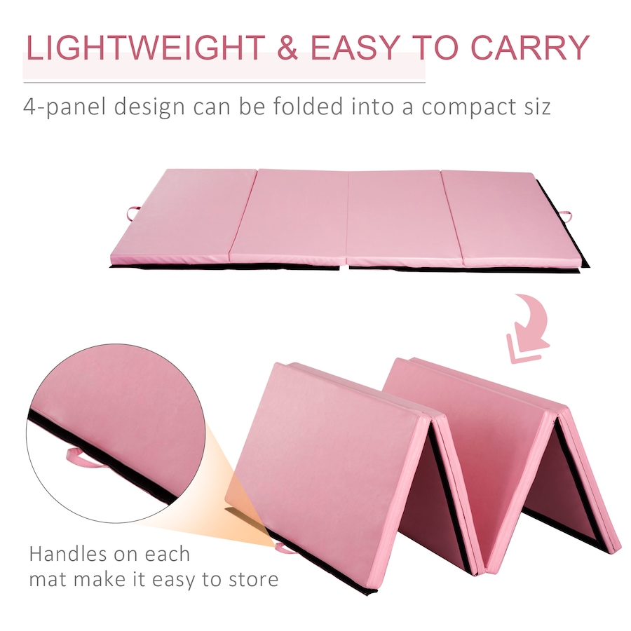 Image 947369_ALTMORE21.jpg, Product 947-369 / Price $119.99 - $141.99, Soozier 4'x6'x2" Folding Gymnastics Tumbling Mat from Soozier on TSC.ca's Health & Fitness department