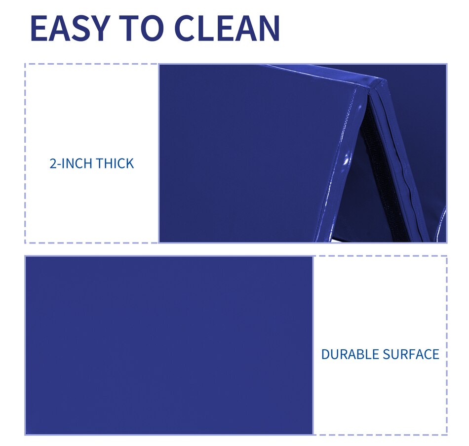 Image 947369_ALTMORE6.jpg, Product 947-369 / Price $124.99 - $134.99, Soozier 4'x10'x2'' Folding Gymnastics Tumbling Mat from Soozier on TSC.ca's Health & Fitness department