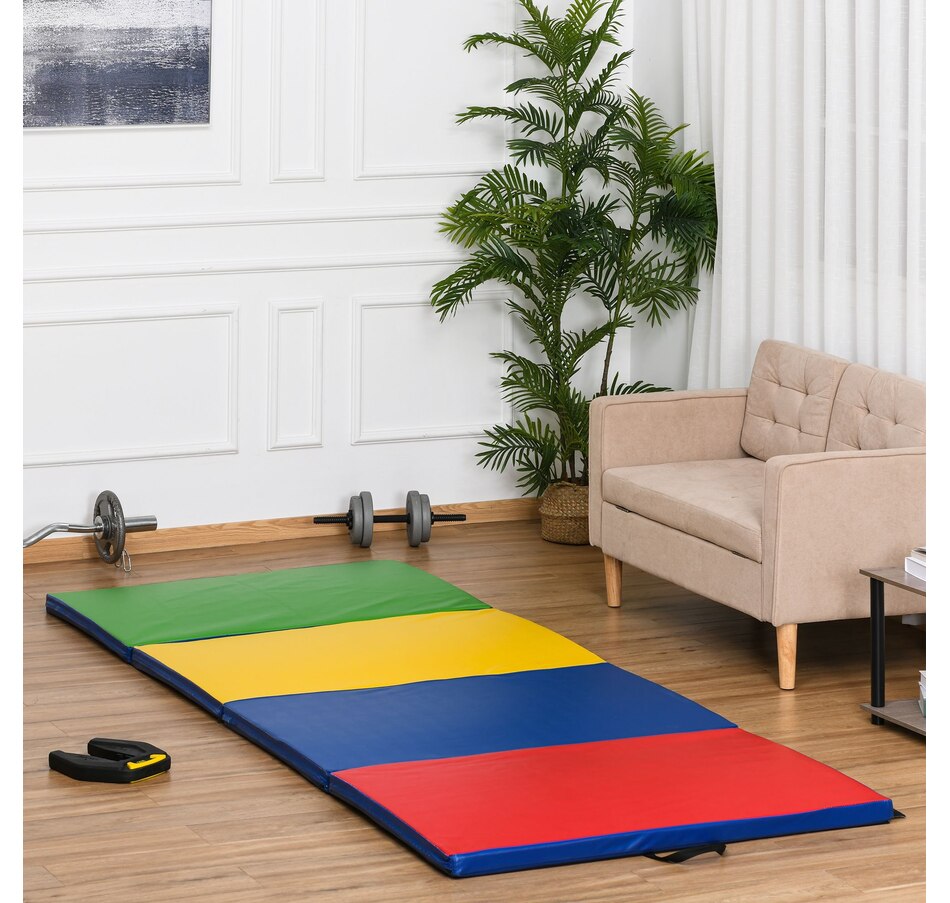 Image 947369_ALTMORE9.jpg, Product 947-369 / Price $124.99 - $134.99, Soozier 4'x10'x2'' Folding Gymnastics Tumbling Mat from Soozier on TSC.ca's Health & Fitness department