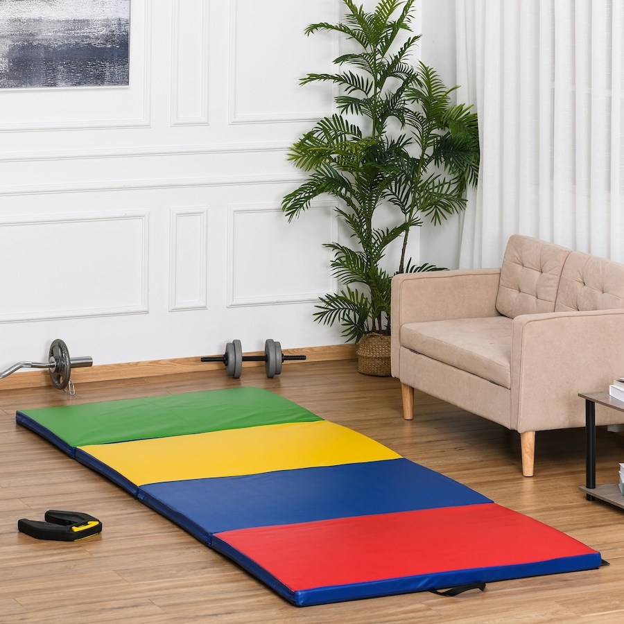 Image 947369_ALTMORE9.jpg, Product 947-369 / Price $119.99 - $141.99, Soozier 4'x6'x2" Folding Gymnastics Tumbling Mat from Soozier on TSC.ca's Health & Fitness department