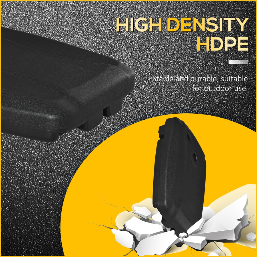 Image 947394_ALTMORE5.jpg, Product 947-394 / Price $89.99, Outsunny Plastic Cantilever Offset Umbrella Base Stand with Wheels, Black from Outsunny on TSC.ca's Home & Garden department