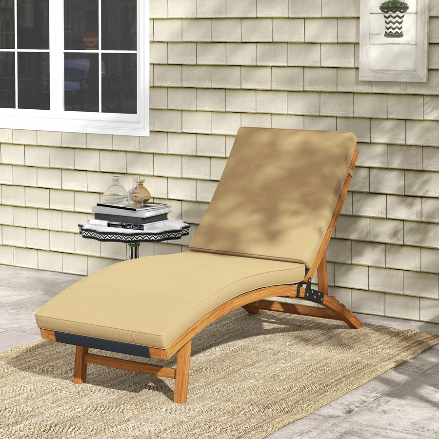 Image 947440_ALTMORE6.jpg, Product 947-440 / Price $92.99, Outsunny Outdoor Seat Cushion for Lounge Chair with Machine Washable Cover from Outsunny on TSC.ca's Home & Garden department