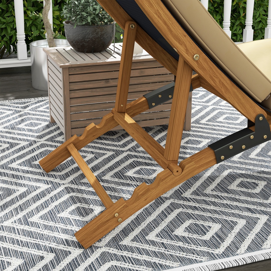 Image 947440_ALTMORE7.jpg, Product 947-440 / Price $92.99, Outsunny Outdoor Seat Cushion for Lounge Chair with Machine Washable Cover from Outsunny on TSC.ca's Home & Garden department