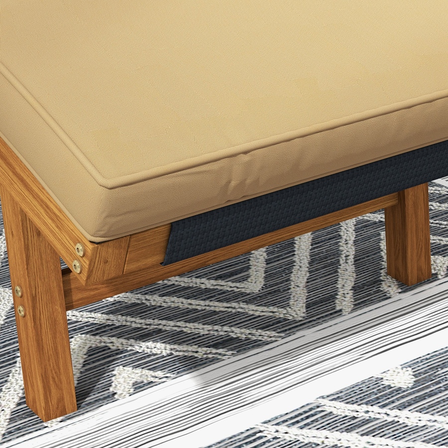 Image 947440_ALTMORE8.jpg, Product 947-440 / Price $92.99, Outsunny Outdoor Seat Cushion for Lounge Chair with Machine Washable Cover from Outsunny on TSC.ca's Home & Garden department